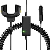 Fast Charging Car Charger Cable for Zebra Symbol TC77 TC70 TC72 TC75 TC70X TC75X TC700H TC700K TC77HL TC720L Barcode Scanners - Fully Charges in Just Over 4 Hours - CHG-TC7X-CLA1-01