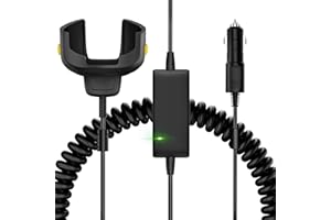 EXCEPOWER Fast Charging Car Charger Cable for Zebra Symbol TC77 TC70 TC72 TC75 TC70X TC75X TC700H TC700K TC77HL TC720L Barcode Scanners - Fully Charges in Just Over 4 Hours - CHG-TC7X-CLA1-01