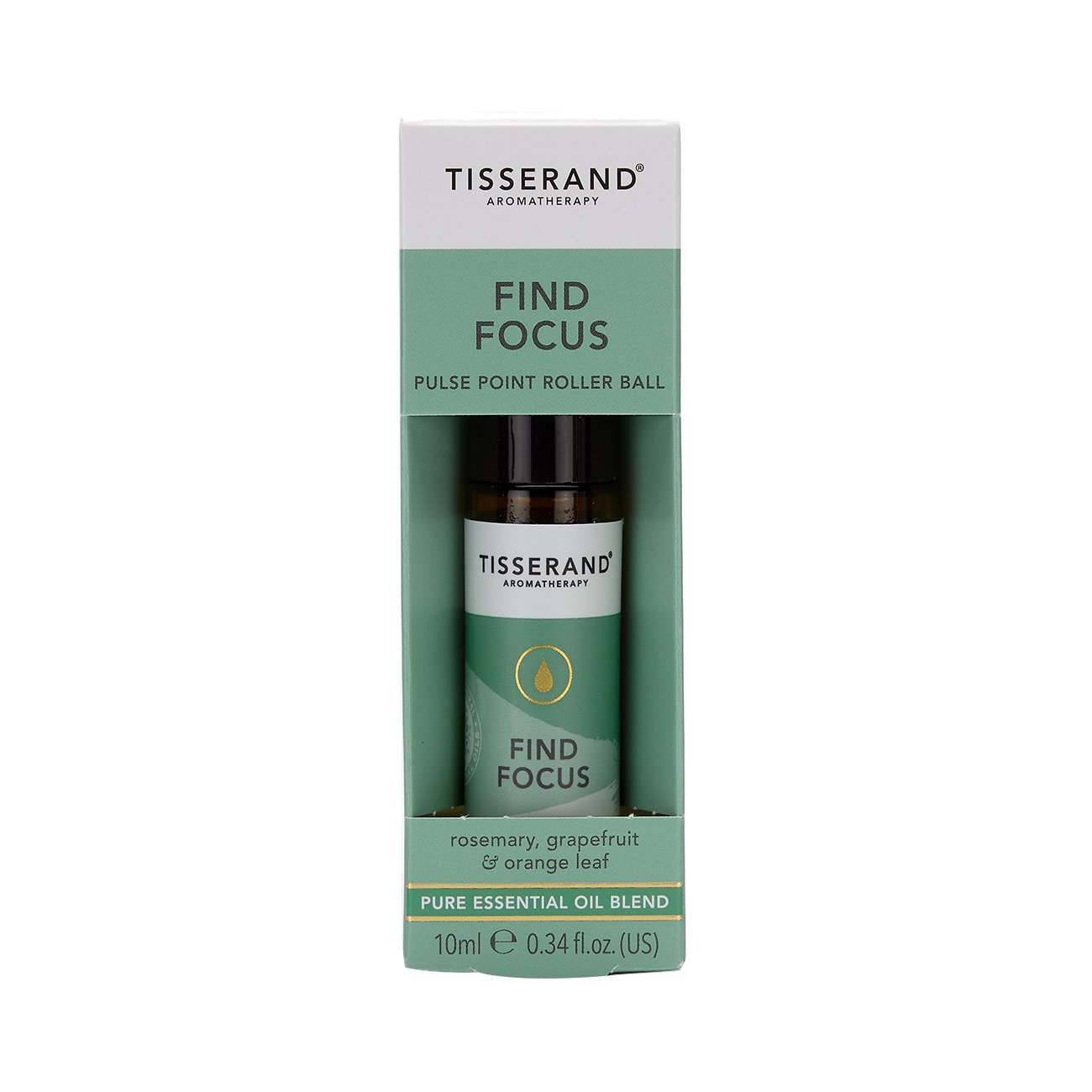 Tisserand - Focus Aromatherapy Roller Ball Essential Oil