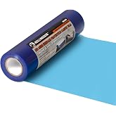 ROLLINGDOG 3Mil Carpet Protective Film Anti-Tear Carpet Protection Film | 11in x100ft Plastic Protector Film for Carpets construction painting use,for DIY &amp; workers,easy peel off