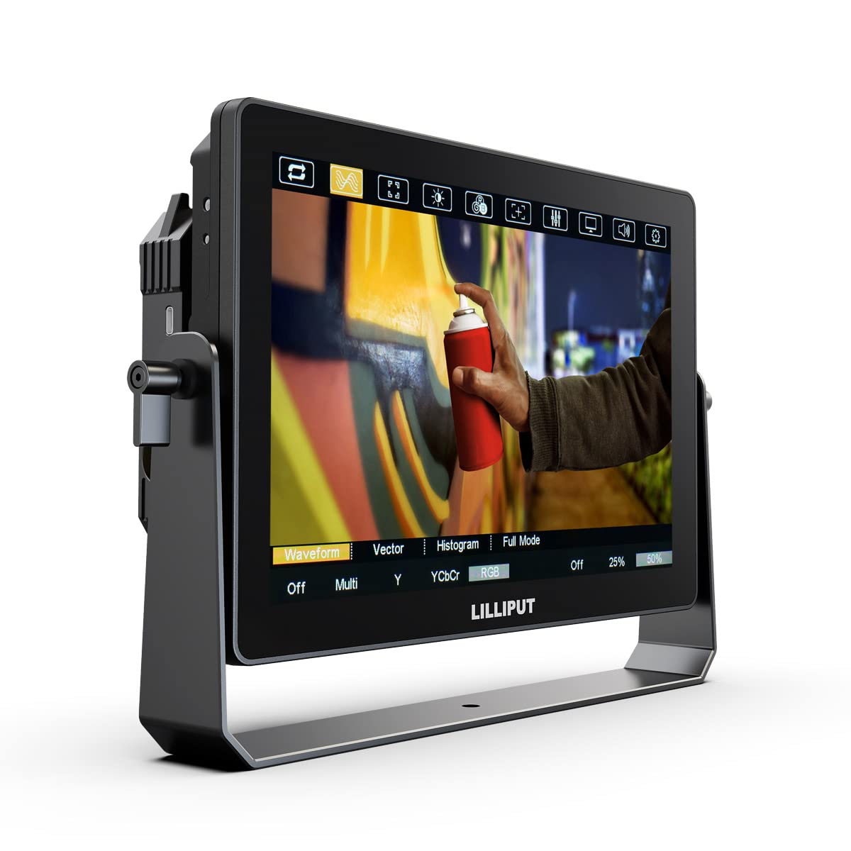 LILLIPUT HT series 2000nits Ultra-Bright Touch Control Screen with HDMI 2.0 3G-SDI Input Output LANC 3D-LUT Waveform Histogram 5