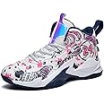 FAZITIAO Men's Basketball Shoes Fashion Printed Sneakers