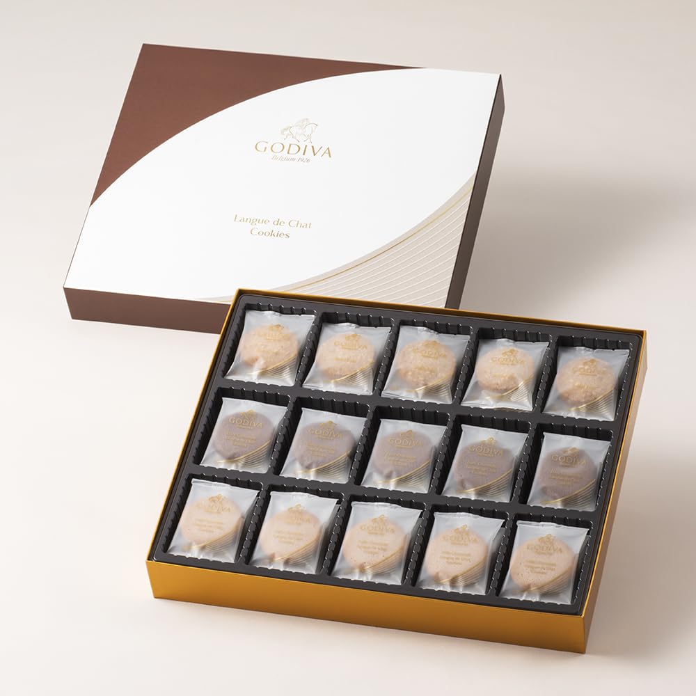 ゴディバ（GODIVA）ラングドシャクッキーアソートメント（52枚入）焼き菓子（お菓子 スイーツ ギフト プレゼント）
