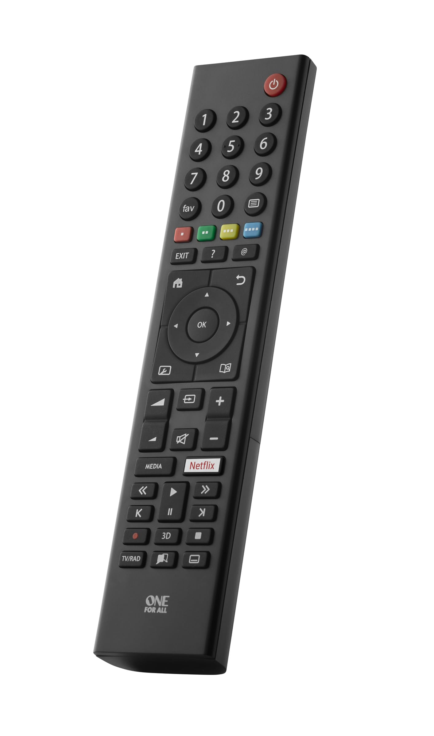 One For All Grundig TV Replacement remote – Works with ALL Grundig televisions (LED,LCD,Plasma) – Ideal TV replacement remote control with same functions as the original - URC1915