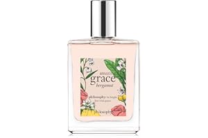 philosophy amazing grace bergamot eau de toilette - bright & floral women's perfume - with notes of bergamot, lily of the valley & musk - long lasting fragrance
