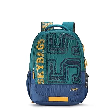 Skybags Bingo 31.878 Ltrs Green School Backpack (SBBIN01GRN)