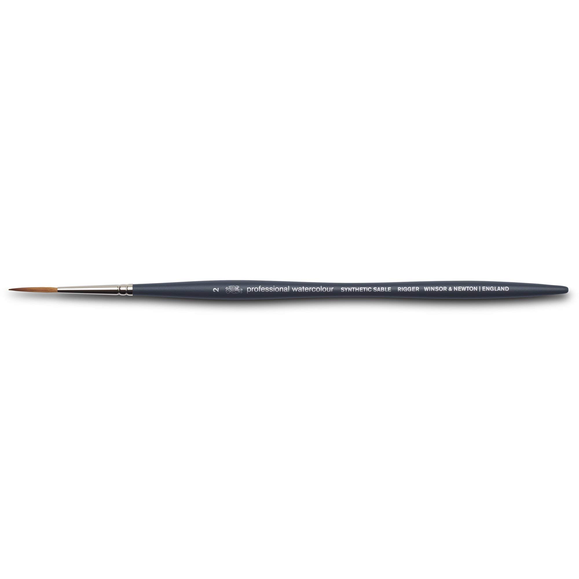 Winsor & Newton Professional Watercolour Brush, Synthetic, Gray, Nr. 2-Takelage-Pinsel
