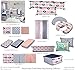 Bacati Emma Aztec 10 Piece Nursery-in-a-Bag Cotton Percale Girls Crib Bedding Set with Bumper Pad, Coral/Mint/Navy