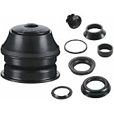 DONSP1986 1-1/8 inch Headset Threadless Semi-Integrated Bicycle Headset 44mm Cups Bearings Set-Gas Motorized Bicycle