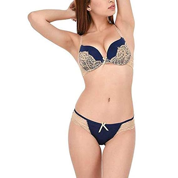 Buy Girlsncurls Lingerie Set Women S Sexy Lingerie Bra Panty Set Combo Padded Bra Lace Bra Panty Lingerie Elegant Lace Bridal Panty Bra Set At Amazon In