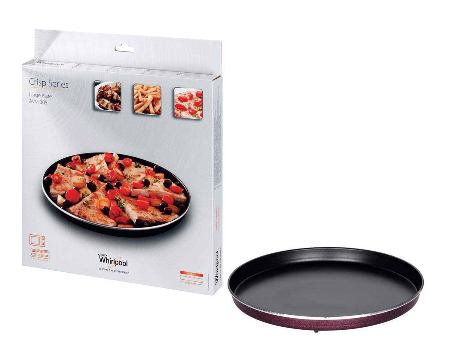 Whirlpool - Kit de plato Crisp Whirlpool AVM305 para microondas ...