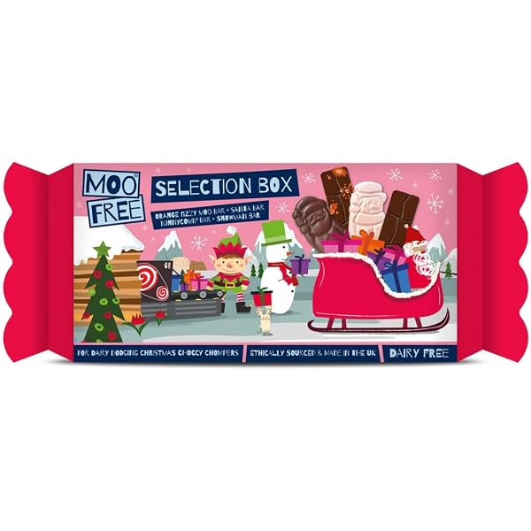 Amazon.com : MOO FREE Kids White Alternative Advent Calendar, 70 GR :  Grocery & Gourmet Food