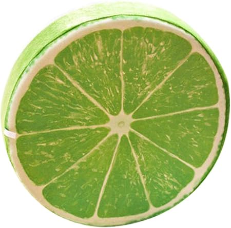 Amazon Co Jp Remeehi クッション 果物座布団 フルーツ 食べ物 オレンジ 目玉焼き ハンブルク ドーナツ キウイ 座布団 抱き枕 青レモン おもちゃ