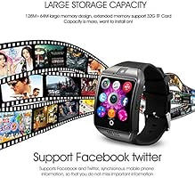 PELTEC @ Smartwatch/Reloj/Bluetooth Pulsera/reproductor de ...