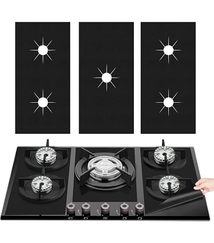 Amazon.com: 3Pcs Stove Guard for Gas Stoves, 0.3mm Stove Top