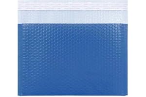 KeePack Navy Blue Bubble Mailers 10 x 7 + 2.36 Inch,Padded Envelopes, Shipping Envelopes,40 Per Box