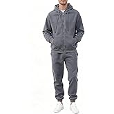 Mlgaril Men's Tracksuits 2 Piece Sets Full Zip Hoodie Sweatsuit Athletic Jogging Sweat Suits Casual Outfits For Men,2XL