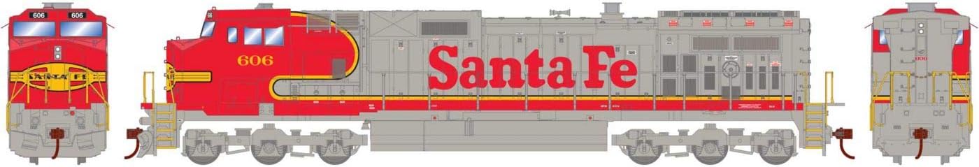 Athearn HO Dash 9-44CW ATSF Superfleet #606, RND78036