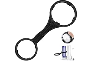 GIOKYI 2-in-1 Reverse Osmosis Pre-Filter Housing and RO Membrane Canister Wrench, AWR2 Replacement Parts Fits iSpring HW12, HC12, RCC and RCCP series filter and membrane housing, US31, CKC and CT10 series