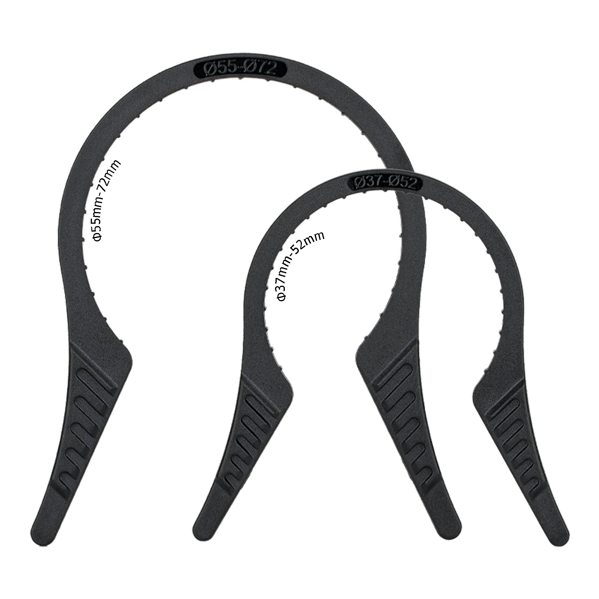 JJC FW-3772 Camera Lens Filter Wrench 37-52mm, 55-72mm Kit (2-pack)