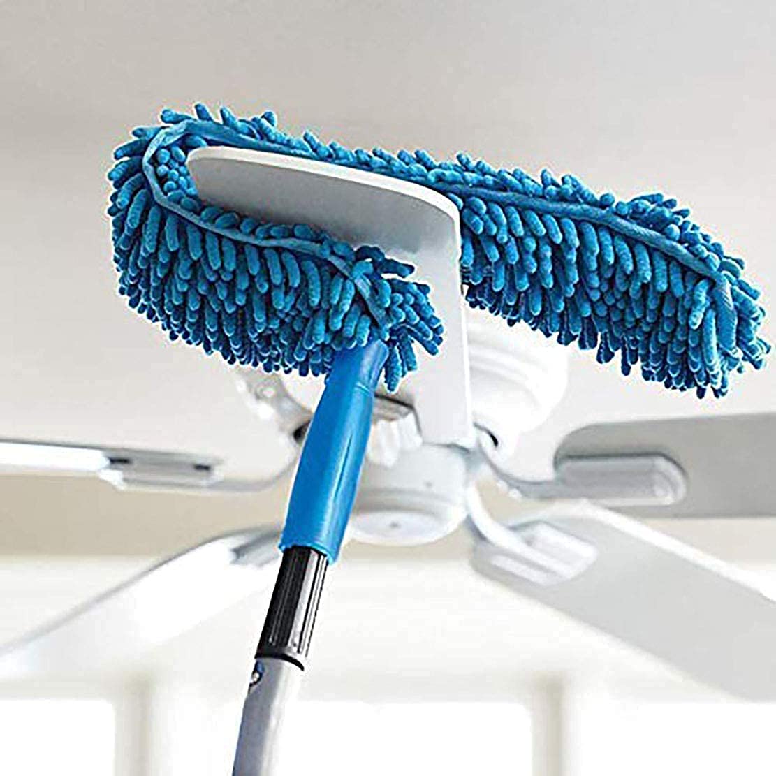 SmilFi Foldable Microfiber Fan Cleaning Duster Steel Body Flexible Fan