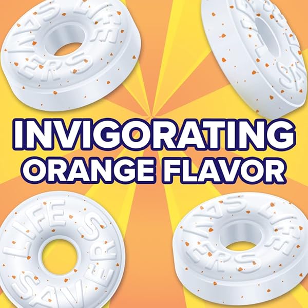 LIFESAVERS ORANGE MINTS 6.25OZ BAG – 2 PACK