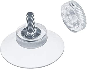 DIYexpert® 20 x Ventosas diámetro 30 mm con rosca M4 x 10 ...