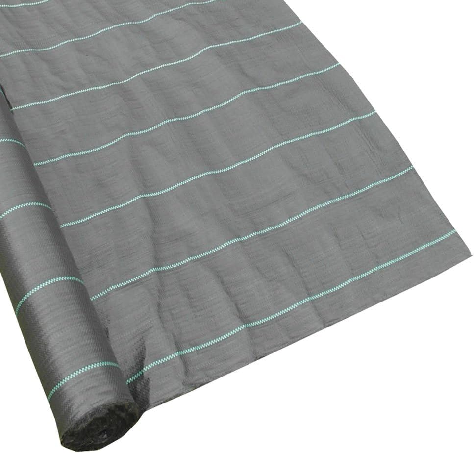 QVS Shop 3M X 50M Weed Control Fabric Ground Cover Sheet Membrane for