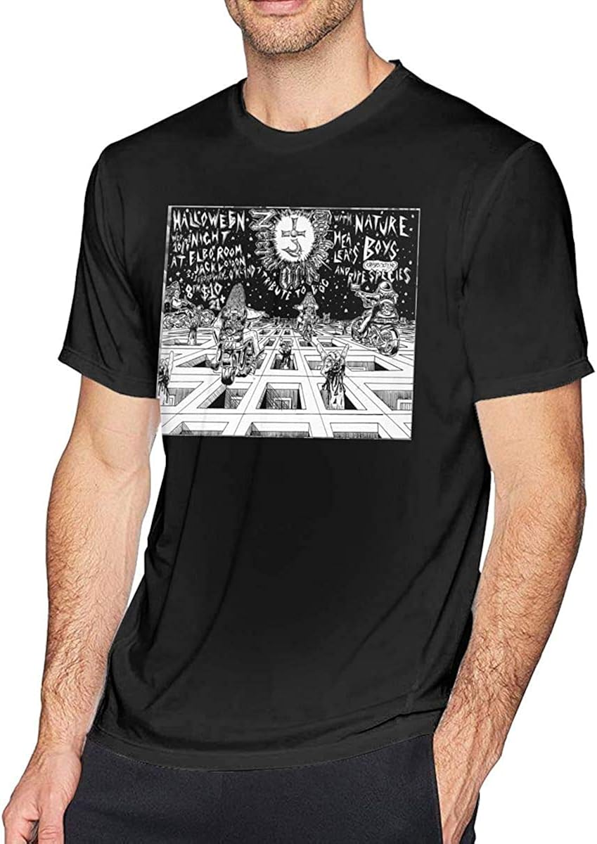 ZCQF0DEFJA Blue Oyster Cult Men's Classic TShirt Black,3XLarge