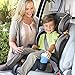 Chicco KidFit Zip 2-in-1 Belt Positioning Booster Car Seat, Midnight