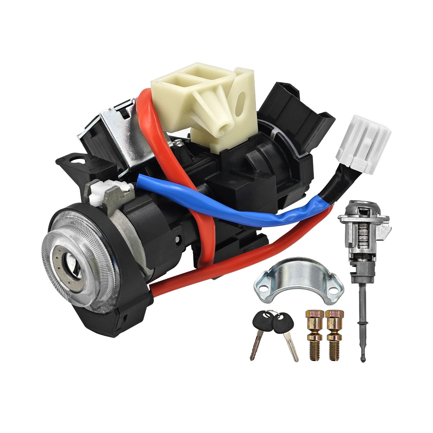 Photo 1 of Ignition Switch Lock Cylinder Assembly with Key Compatible with Hyundai Elantra 2017-2020 Ignition Switch Assembly Replaces# 81905-F2230