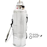Hand Pump Sprayer Stainless Steel Sprayer for Indoor and Outdoor | 3 Gallon Sprayer 20 in Wand 3 FT Hose