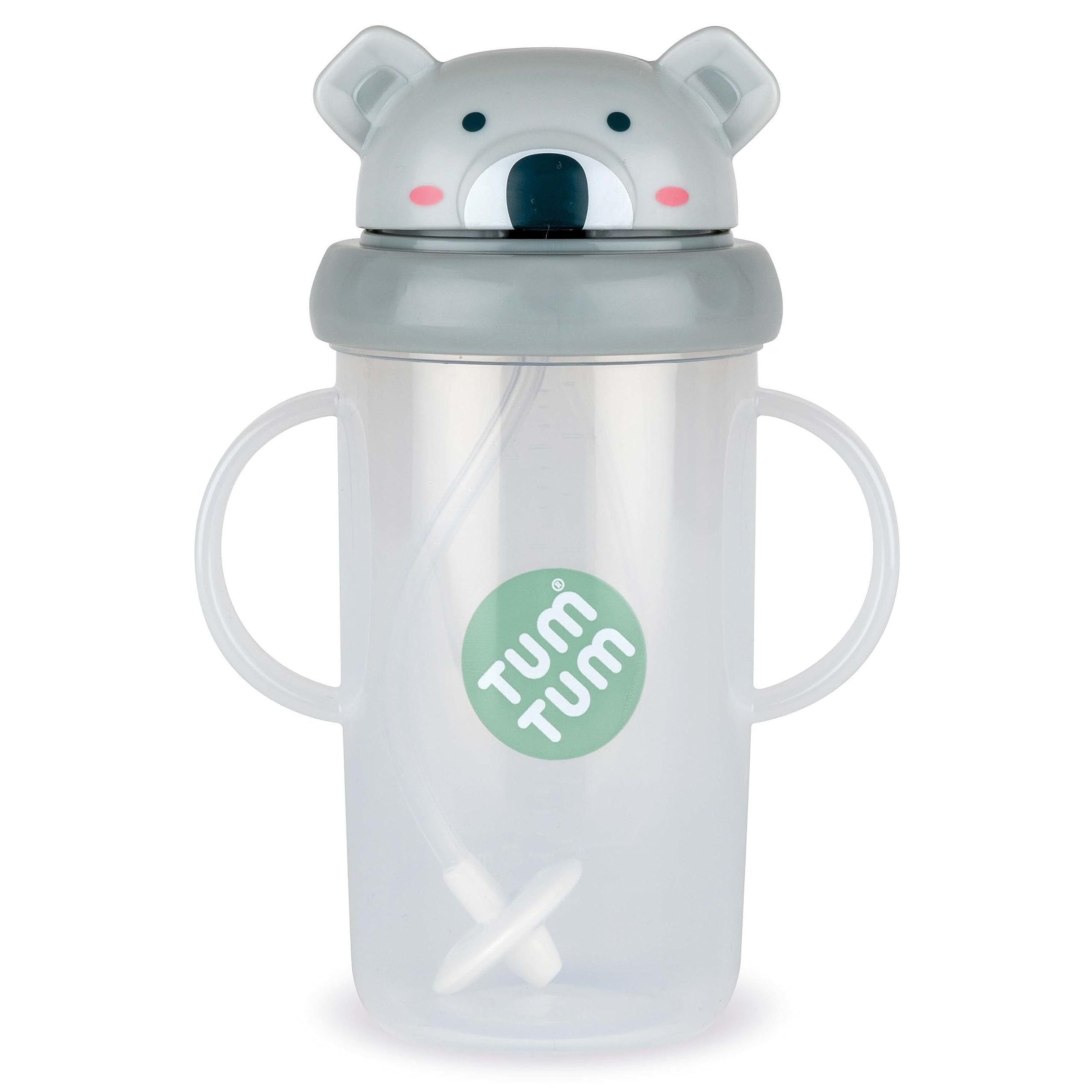 TUM TUM Tippy Up Free Flow Sippy Cup (No Valve), Sippy Cup for Toddlers, BPA Free (Kev Koala 300ml)