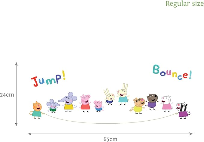 peppa pig skipping rope