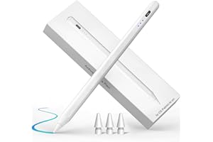 INESORE Compatible with Apple iPad 2025-2018,iPad Pencil for 10 Generation, Fast Charge and Palm Rejection Stylus Pen for iPad 10/9/8/7/6th Gen, Air 11"-13"/M3/M2/5/4/3rd , Pro 11"/12.9"/13"/M4, Mini 6/5th