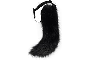 SMILETERNITY Faux Fur Furry Animal Cat Fox Tail for Halloween Party Cosplay Costume Accessories