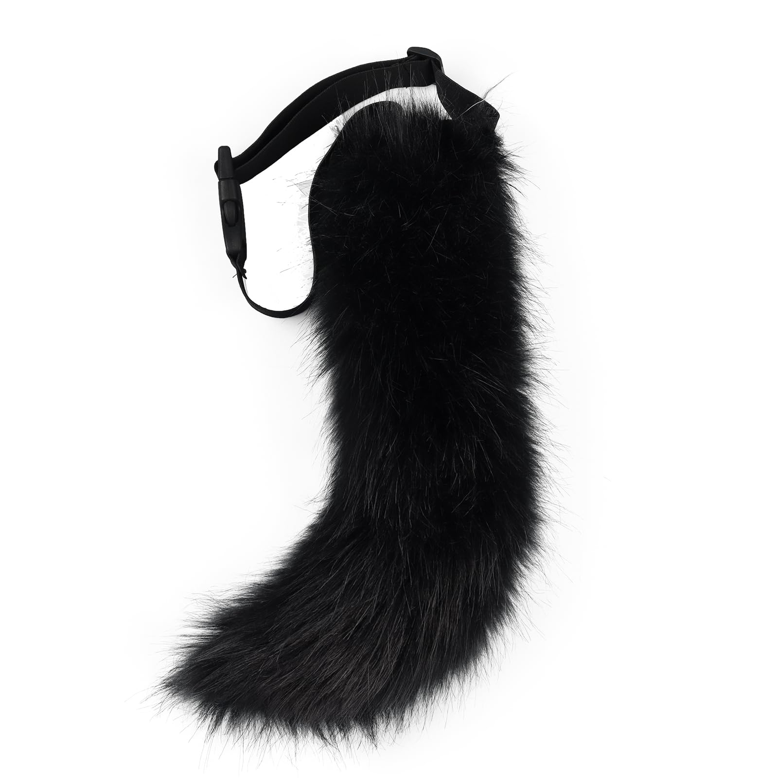 PPFINE Faux Fur Fox Costume Cat Tail Cosplay Halloween Christmas Party Costume One Size