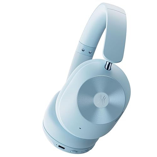 OneOdio Focus A5 Wireless Over-Ear Headphones, Hybrid Active Noise Cancelling, 75H Playtime, Hi-Res LDAC Wireless Audio, Bluetooth 5.4, Built-in Mic for Clear Calls, Low Latency Game Mode