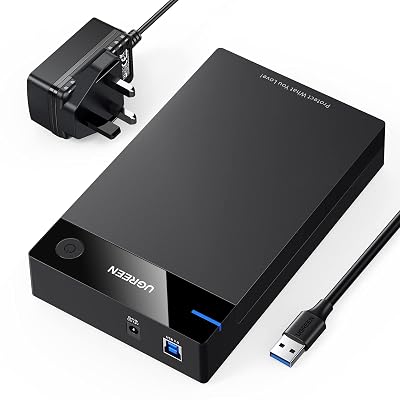 UGREEN 3.5/2.5 Inch SATA USB 3.0 Hard Drive Enclosure 22TB Docking Station