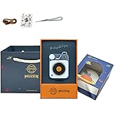 Muzen Mini Bluetooth Speaker, Button Small Cute Portable Metal Retro Wireless Speaker with Loud Volume Great Sound and Portable Lanyard & Gift Bag for Office Classic Vintage Decor