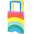 Talking Tables Regenbogen-Servietten Mit Goldfolie – 16 Stück, 29x29 Cm, Papierservietten Für Partys & Feiern
