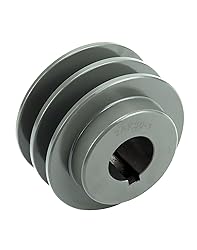 QWORK Double Groove Web Sheaves, 3.05"OD 1" Bore