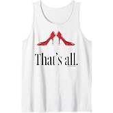 The Devil Wears Prada 2 That's All Red High Heel Pitchfork Tank Top
