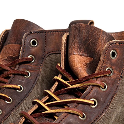SafetyCare Genuine Leather Boot & Shoe Laces - Dark Brown