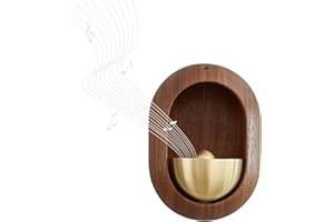 HONYJOOM Shopkeepers Bell for Door Opening, Door Chime for Business When Entering, Hanging Bells for Home Office Store Door Entry Alert Chime and Decoration, Magnetically-Attached Bells for Door