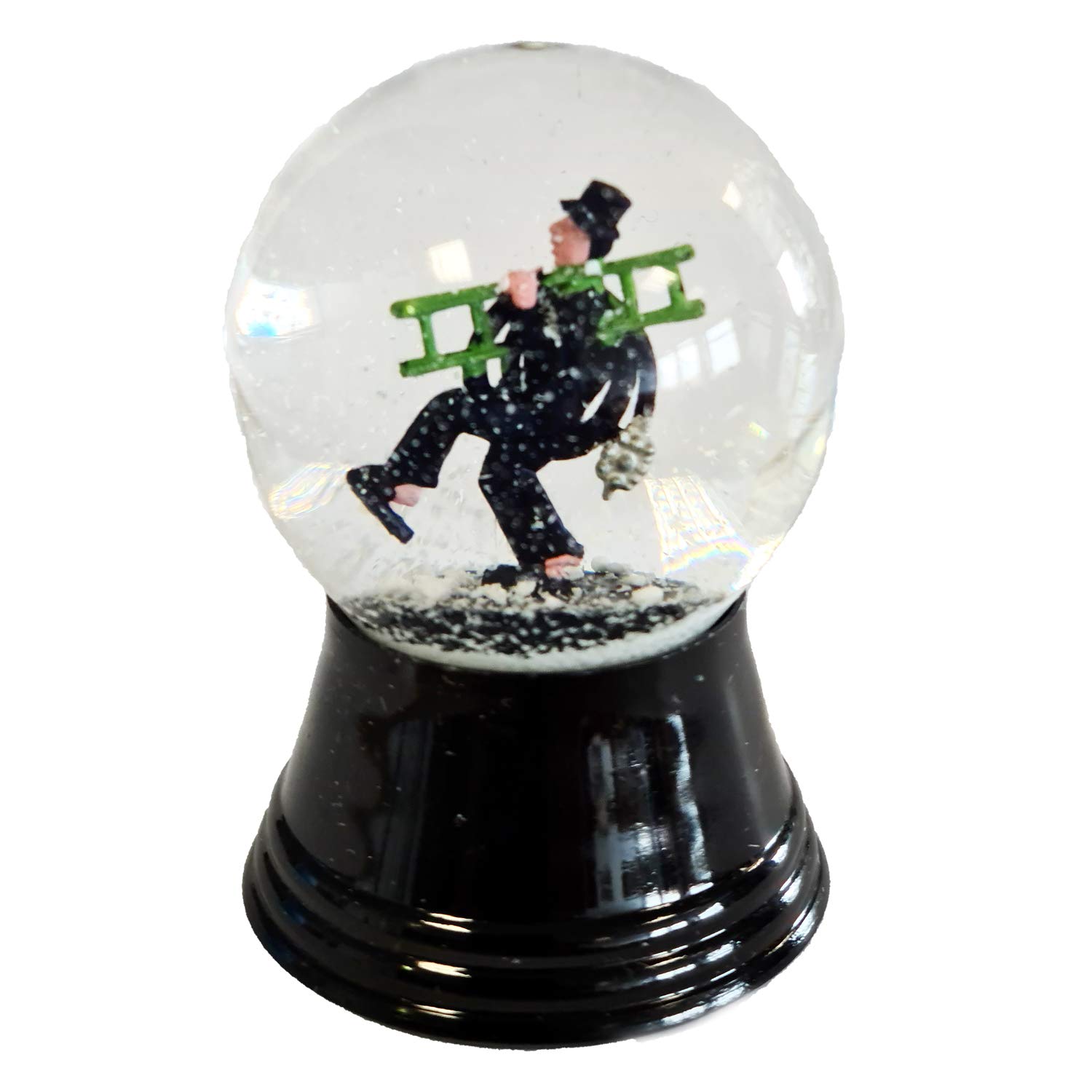 VIENNA SNOWGLOBE Glass Snow Globe – Almost Like Real Snow Motif: Chimney Sweeping Sweeping Tree, 4.5 cm — image 1