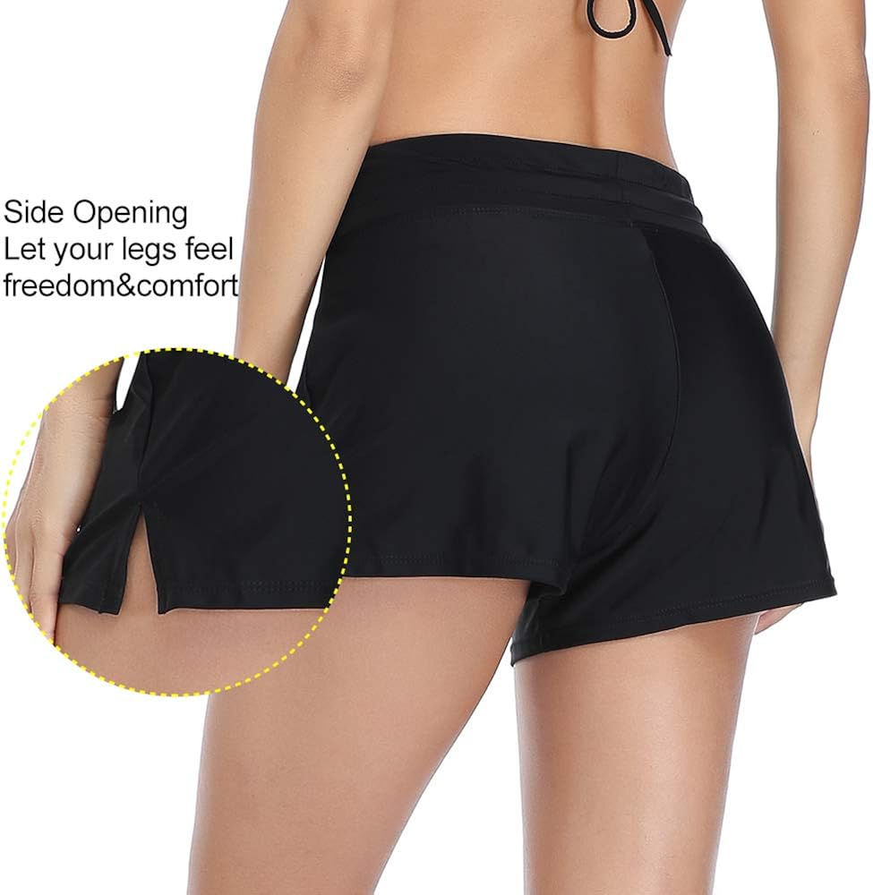 Damen Häkel Badeshorts - Gestrickte Schwimmhose Als Bikini Cover Up