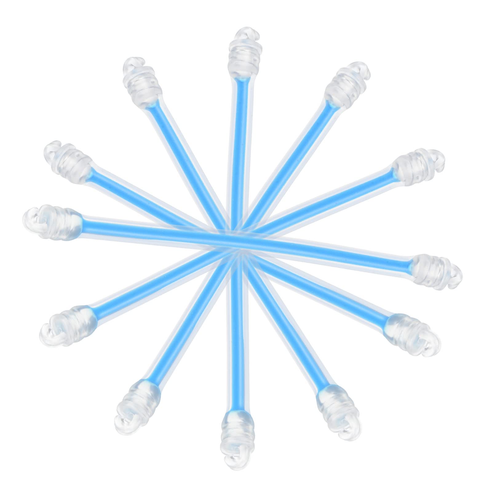 PATIKIL Tennis Vibration Dampeners, 6 Pack Silicone Racquet Shock Absorber Racquet String Damping, Blue