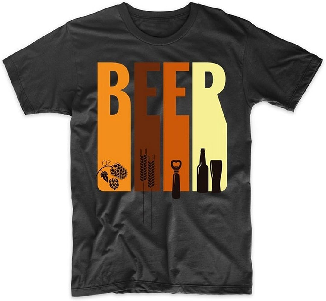 Retro Vintage Style Beer TShirt for Homebrewers Clothing