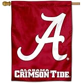 Alabama Crimson Tide A Logo House Flag Banner